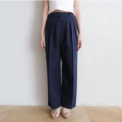 searoomlynn 3tuckワイドストレートチノパン S ベージュ 3tuckワイドストレートチノパン - メルカリ