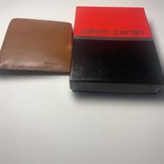 pierre cardin ブラウン 二つ折り財布