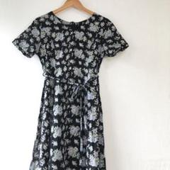 土日sale ⁑ flower one-piece india cotton