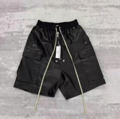 RICK OWENS カーゴショートパンツ ブラック M - メルカリ