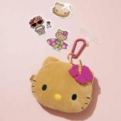 sweet 付録 日焼けキティチャーム&ステッカー