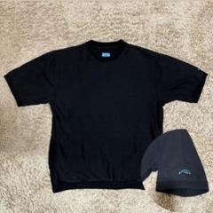 Breatex® ブラック 左右にポケット 片方袖にワッペン サイズlarge