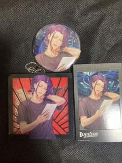 ブラックスター ブラスタ アクキー 缶バッジ チェキ セット 大牙