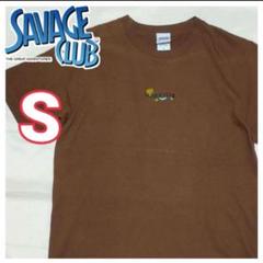 SAVAGE CLUB サベージクラブ 釧路刺繍 Tシャツ