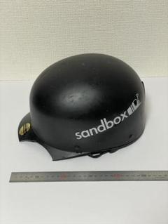 sandbox マットブラック ヘルメット Lサイズ sandbox マットブラック ヘルメット Lサイズ