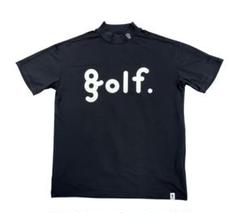 8gshoot新品モックネック半袖XL Amazon.co.jp: 8G SHOOT ロゴプリント モックネック ゴルフ