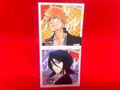 ジャンプショップ　特典　ステッカー　BLEACH　黒崎一護　朽木ルキア