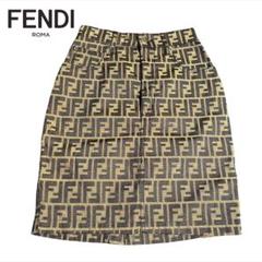 FENDI ズッカ柄 スカート タイトスカート ミニスカート 40(XS) FENDI ズッカ柄 スカート タイトスカート ミニスカート 40(XS