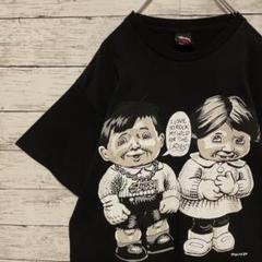 705【入手困難】ステューシー♤ビッグロゴ　希少　半袖Tシャツ　ヴィンテージ美品