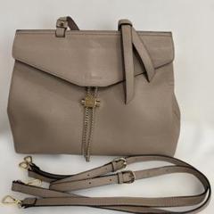 ＆chouette. アンドシュエットグレー ジュハンドバッグ