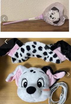 101匹わんちゃん　セット　ファンキャップ　ヘアバンド　ハット　パスケース　鏡 101匹わんちゃん セット ファンキャップ ヘアバンド ハット パス