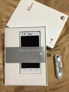 ascend g6 ホワイト 未使用 おまけ付き ムスビー｜SIMフリー HUAWEI Ascend G6 ホワイト 新品 送料無料