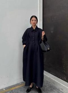 clane フォームスリーブワンピース CLANE - フォームスリーブワンピース - FORM SLEEVE ONEPIECE