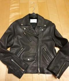 【美品】Public Tokyo ライダースジャケット 本革 ブラック PUBLIC TOKYO 革ジャン ライダース ビンテージライクオーバー