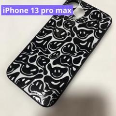 iphone 13 pro max ケース smile 大きな目