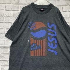 USA製90sヴィンテージTシャツ！シングルステッチグレー半袖古着　2XL717