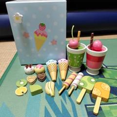 マザーガーデン　ミニ冷蔵庫　おもちゃ付き★mothergarden おままごと