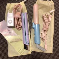 USB 充電 コードレス ヘアアイロン コテ ストレートアイロン