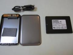 SSD 256GB 2.5インチ＆SSD/HDD ケース