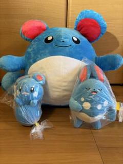 ポケモン　ルリリ　2001 レトロ　ぬいぐるみ ポケモン ルリリ 2001 レトロ ぬいぐるみ - メルカリ