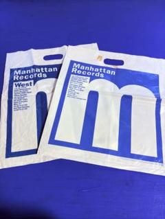 Manhattan Records ショップ袋 2枚セットのサムネイル