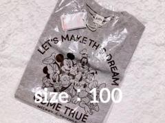 新品 Littc ☆ ミッキー＆フレンズ 長袖 Tシャツ 100cm