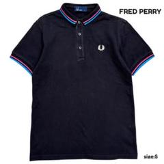 FRED PERRY フレッドペリー ポロシャツ 半袖 ブラック S 月桂樹