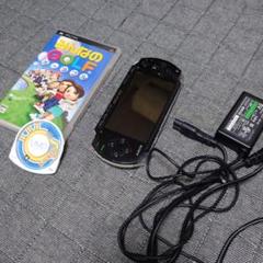 【訳あり】ソフト２点おまけ　PSP1000　電池パック・ケーブル付あり