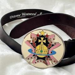 Vivienne Westwood Line Orb Buckle Belt レザー ベルト