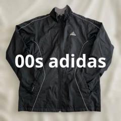 00s adidas ウインドブレーカー 刺繍ロゴ Y2K - メルカリ
