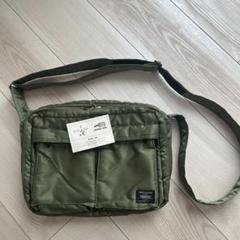 【未使用級】PORTER TANKER ショルダーバッグ ブラック L 2層 ✨未使用級 PORTER TANKER タンカー ショルダーバッグ ブラック