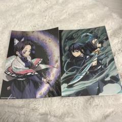 鬼滅の刃　全集中展　特殊印刷イラストカード　時透無一郎　胡蝶しのぶ