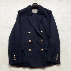 JUSGLITTY〈25SS〉ベーシックテーラージャケット 紺Sサイズ JUSGLITTY〈25SS〉ベーシックテーラージャケット 紺Sサイズ