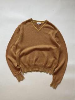 希少サイズ✨現行モデル ✨ポールスミス ウール ドライバーズニット　大きめ　茶 極美品】 現行タグ ポールスミス ウール ドライバーズニット