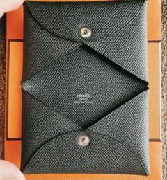 未使用新品/匿名配送☆エルメス☆カルヴィ HERMES - エルメス カルヴィ 078403CK カードケースの通販 by
