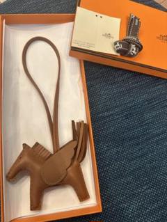❤未使用品❤ロデオPM イエロー＆ブラウン＆ブルー エルメス A刻印 箱付き エルメスロデオPM 馬型 トスカ ブルーイズミール オレンジ A刻印