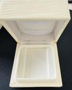 MIKIMOTO アクセサリーケースホワイト空箱ケースボックスギフト袋付属品のみ