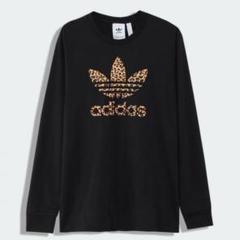 国内配送【adidas】オリジナル レオパード クロップド丈 Tシャツ アディダス アディダス オリジナルス レオパード リュクス