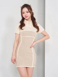 ラインスラブニットミニワンピース ラインスラブニットミニワンピース – Darich (ダーリッチ)