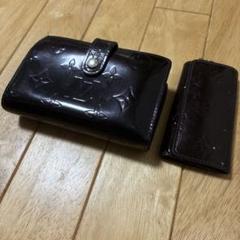 Louis Vuitton 紫 ポルトフオイユヴィエノワ　がま口二つ折り財布 Louis Vuitton 紫 ポルトフオイユヴィエノワ がま口二つ折り財布