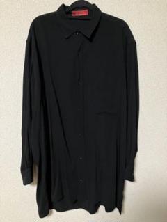 24SS y's for men オーバーサイズ　ブラック ポロシャツ セール】8oz HEAVY WEIGHT OVER SIZE POLO：8オンス