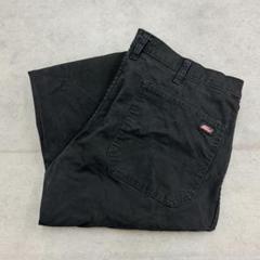 GENUINE Dickies　ワークパンツ　ボトムス　古着　ブラック　W38