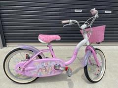 東京都北区手渡or着払】ディズニープリンセス 子供自転車 16