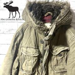 【入手困難】アバクロ　ミリタリージャケット　カーキ　M  B448 入手困難】アバクロ ミリタリージャケット カーキ M B448 - メルカリ