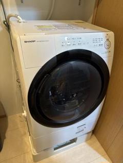 SHARP ドラム式洗濯機 ES-S7E ES-S7E-WR ドラム式洗濯乾燥機 ホワイト系 [洗濯7.0kg /乾燥3.5