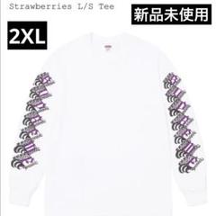 Supreme Strawberries L/S Tee ロンT Strawberries L/S Tee | Supreme 24fw