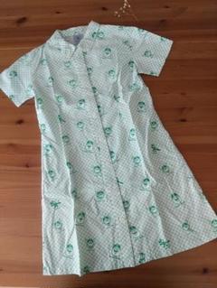 used)Captain Santa★shirt one-piece★総柄★