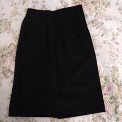 Yves Saint Laurent シルクタフタタイトスカート 40