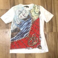 ハンティングワールド　Ｔシャツほぼ未使用品　美品（1202） ハンティングワールド Tシャツほぼ未使用品 美品（1202