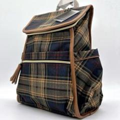 新品✨ キンロックアンダーソン　リュック　タータンチェック ペットボトルホルダー